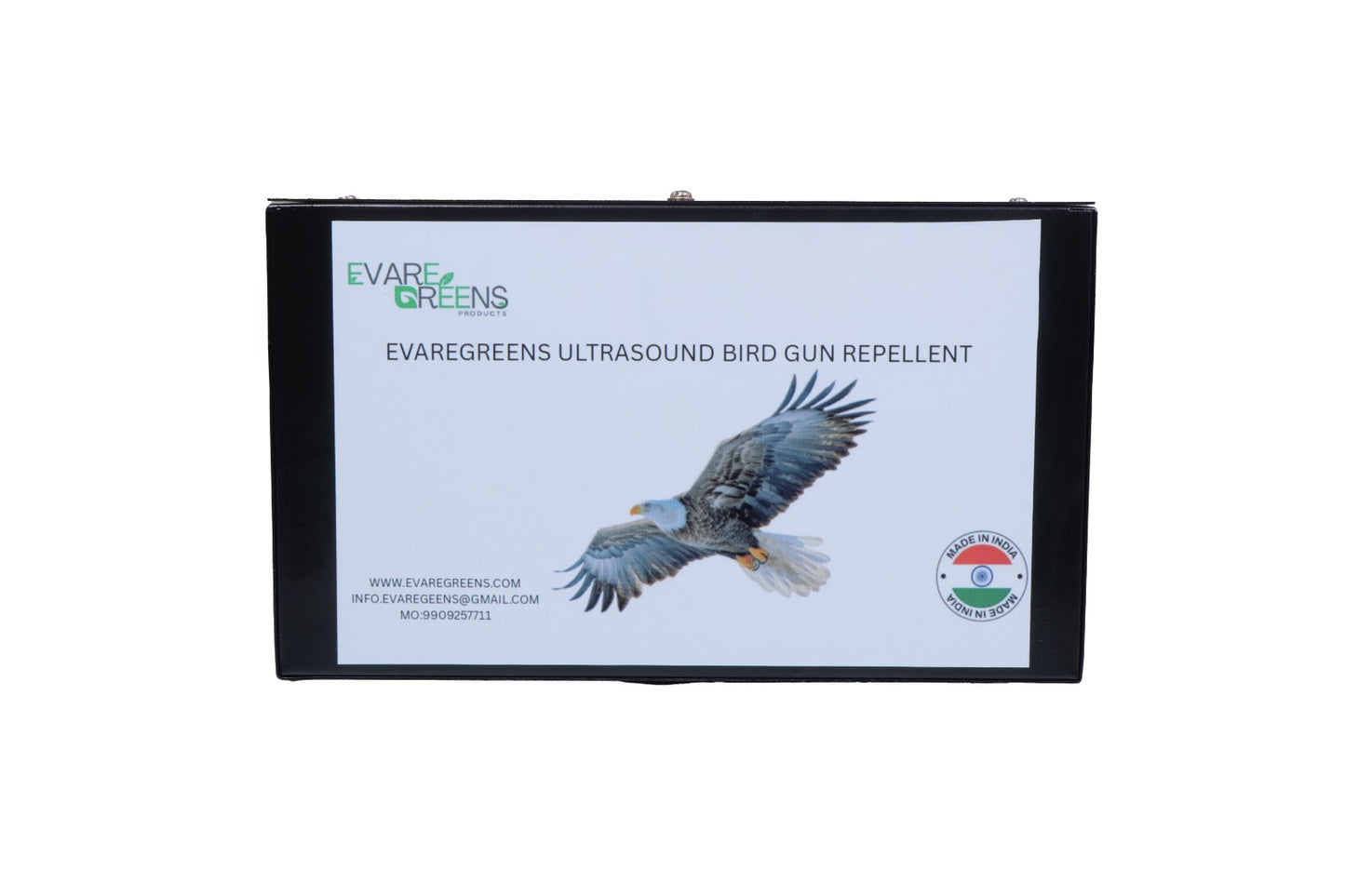 Bird Repellent Machine, Chemical-Free Bird Scarer, 10000 SQ FT Coverage, Effective for Pigeons, Sparrows, Crows, Ideal for Balcony, Warehouse, Factory, Roof Areas