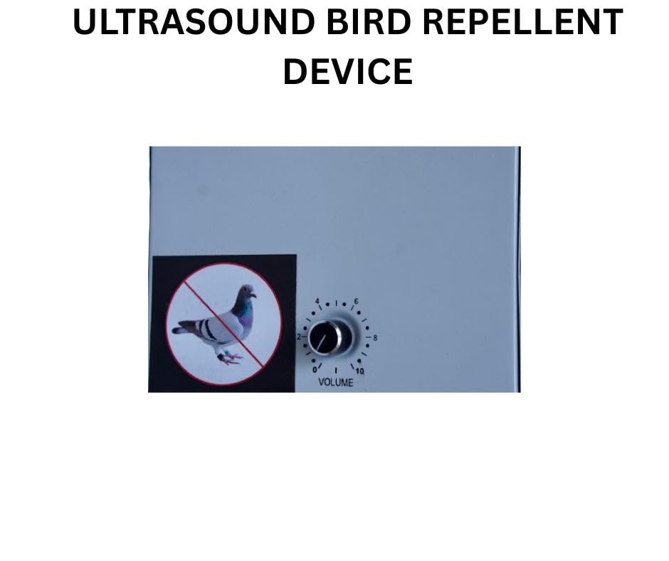 Noisy Frequency Bird Repeller – 5000 sq. ft Coverage