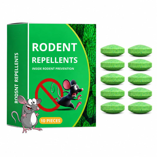 o Garden Natural Rat Repellent Balls for Car & Home Pack of 10 | Rodent Repellent for Car Engine, Wiring & Interiors | Mice & Rat Control for Home, Garage, Garden & Outdoor Areas